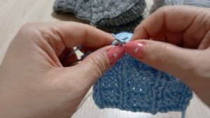 Узор для носков и следков "Лавандовые поля"