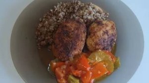 Рыбные котлеты с гречкой. Маринкины творинки. Всем МИРА и Добра!