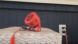 MS-190 Outdoor Siren Test