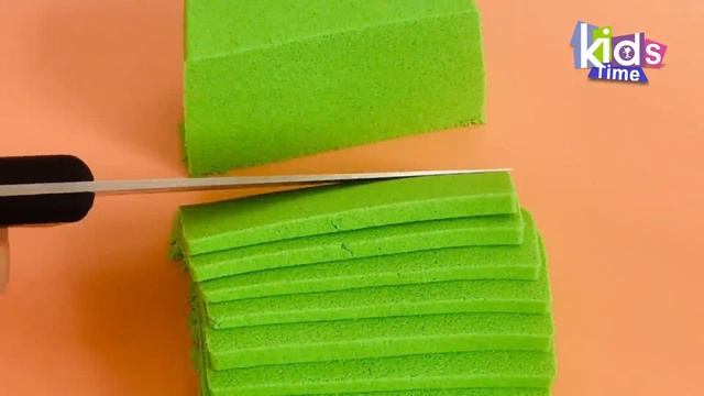 Kinetic sand. =2= Игры с кинетическим песком. Видео для детей