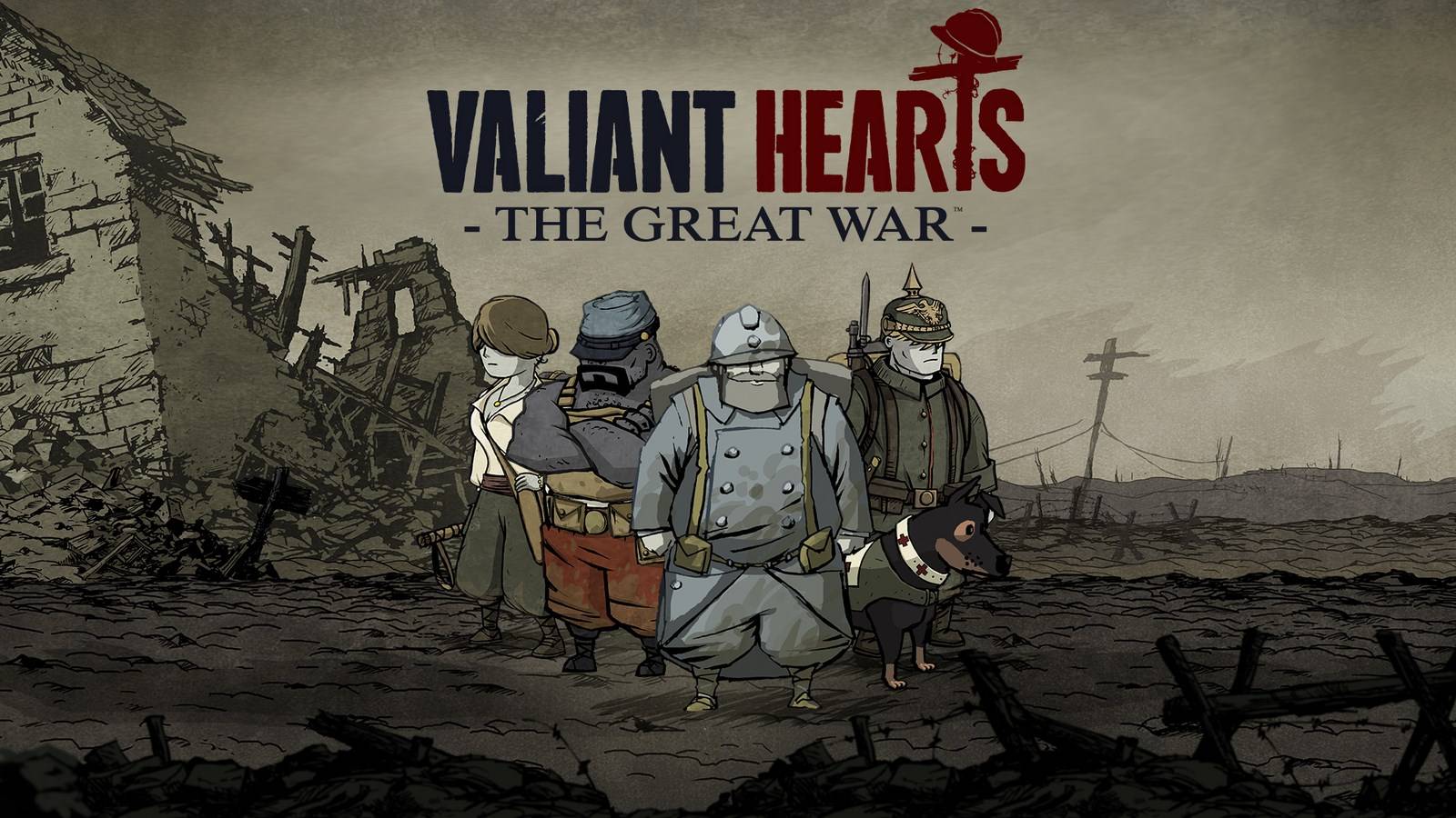 Valiant Hearts. The Great War ч1 ПРОХОЖДЕНИЕ БЕЗ КОММЕНТАРИЕВ