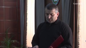 Вручение орденов главой МР "Казбековский район"