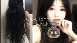 саблиминал, длинные черные волнистые волосы 🙇🏻♀️ (очень мощный) | by AYANA