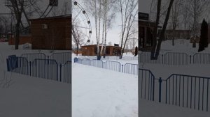 Зима в парке.