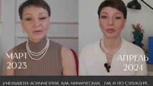 Мой результат от Реконструкции и Ребаланса мимики за 1 год