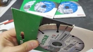 Видеообзор на алмазный диск и диск по дереву