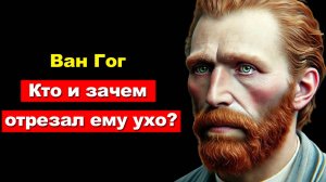 Ван Гог: Кто на самом деле отрезал ему ухо? Разоблачаем миф!