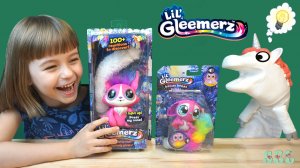 Новые Светящиеся Интерактивные Питомцы единорога Жоры Lil Gleemerz