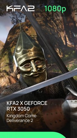 Kingdom Come Deliverance 2 | KFA2 X GeForce RTX 3050 Black | 1080p (Full HD) разрешение