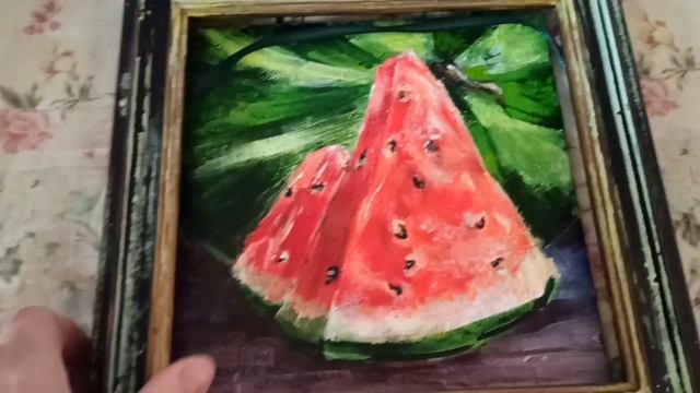 Рамка для арбуза Распаковка. #распаковка