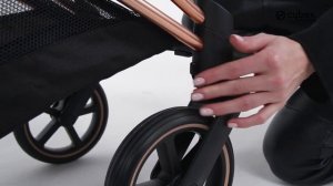 Как пользоваться поворотными колесами коляски PRIAM CYBEX