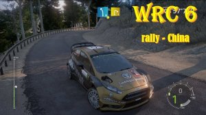 Видео гонки WRC FIA WORLD RALLY CHAMPIONSHIP китайские гонки по серпантинам 🏁 За рулём ford fiesta