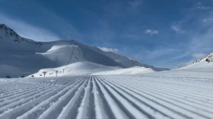 Архыз. Горнолыжка. Поляна Романтик.