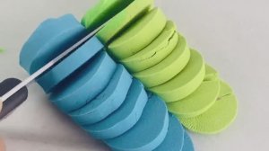 Кинетический песок.  Лепим из песка и нарезаем его.  #9  АСМР видео для детей. развивающие мультики