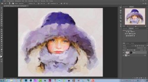 Превращаем фото в акварельный портрет