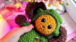 Амигуруми: схема Чебурашка | Игрушки вязаные крючком