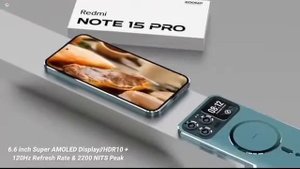 Redmi Note 15 Pro - 5G,200MP Camera, Snapdragon 7 Gen1, Wireless, IP68 Certified/Redmi Note 15 Pro