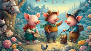 Сказка Три поросёнка