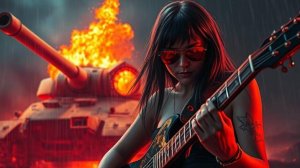 ВОТ ПУЛЯ ПРОСВИСТЕЛА - Hard Rock AI Кавер (SUNO AI COVER)