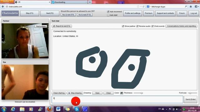 vidéo fail sur chat roulette lol xd смотреть онлайн