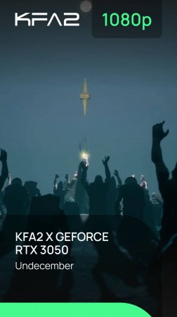 Undecember | KFA2 X GeForce RTX 3050 Black | 1080p (Full HD) разрешение