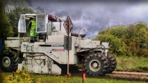 Дорожные работы в Новгородской области