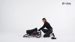 Как снять колеса с коляски PRIAM CYBEX