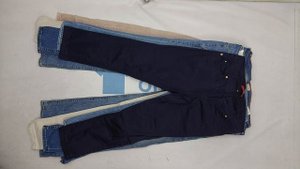 35547 Джинсы брендовые женские, 7пак, Pantaloon firmati 1/2, секонд (extra) оптом