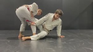 Владислав Лосев - worm guard sweep + armbar finish