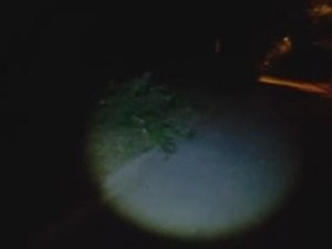 Ночной тест фонаря Police 6866-XPE 5000W. Night test head lamp..  mp4
