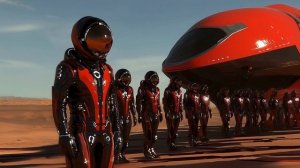 Life on Mars in 3000  Futuristic Sci-Fi Animation  AI-Generated MidJourney & Hailuo AI