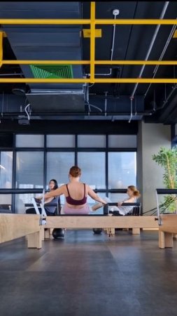 Pilates Reformer 🙂 | Урок Пилатеса на Реформере🙏 #video #love #workout #pilates #reformer #reels