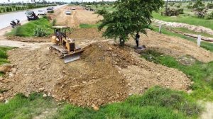 Строительство, очередной объект засыпка