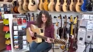Demo de la guitare Takamine 12 Cordes GJ72CE-12NAT Jumbo Cutaway