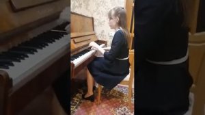 Г.Равина"Гармонический этюд"ля минор-исполняет Портнягина А.Крутинская школа искусств, Гурнович Е.С