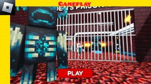 Gameplay of ТЮРЬМА УВАРДЕНА! (Обби)