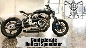 Confederate X132 Hellcat Speedster - мотоцикл за 7 МИЛЛИОНОВ РУБЛЕЙ.