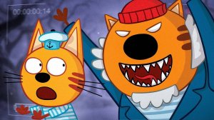 НЕ СМОТРИ ЭТИ СЕРИИ ТРИ КОТА НОЧЬЮ!