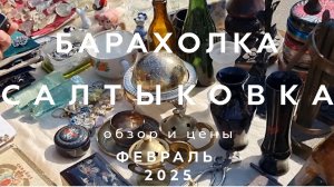 БАРАХОЛКА САЛТЫКОВКА В ПОДМОСКОВЬЕ | ОБЗОР И ЦЕНЫ 2025 | ФЕВРАЛЬ