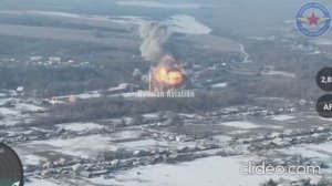 На Курском направлении наши парни уничтожили склад боеприпасов ВСУ...