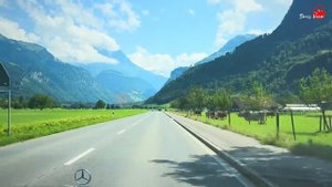 🇨🇭Поездка по сельской местности Швейцарии _ Захватывающий вид на горы📍Энгельберг