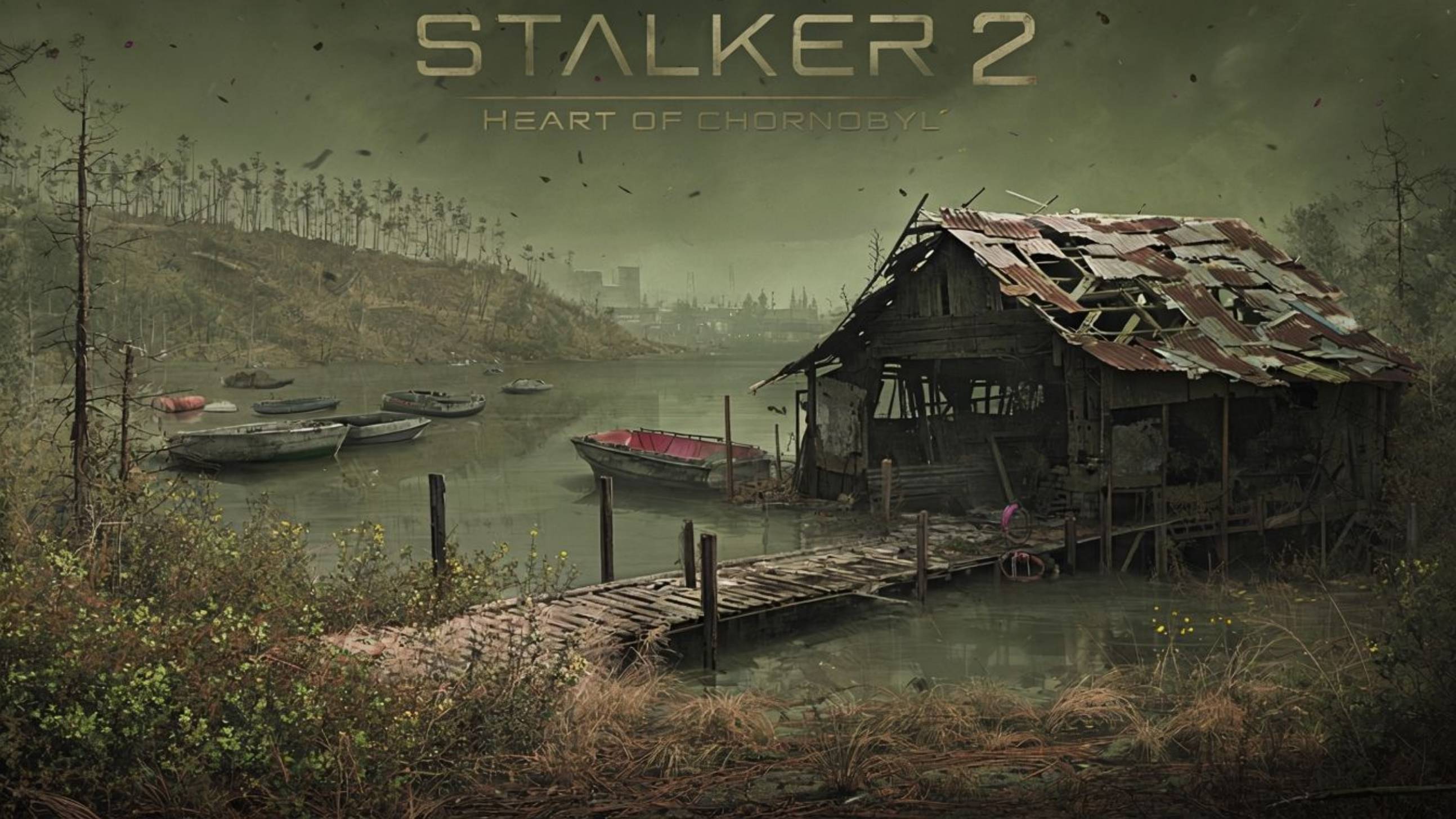 STALKER 2 Heart of Chornobyl №86 Режим "Исследователь"4k 60к/с - Лодочная станция. #stalker2