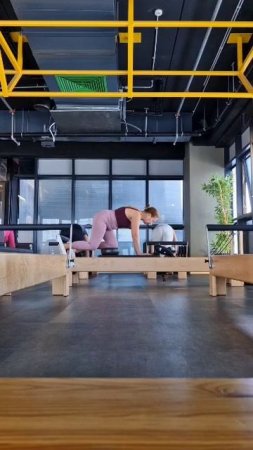 Pilates Reformer 🙂 | Урок Пилатеса на Реформере🙏 #video #love #workout #pilates #reformer #reels