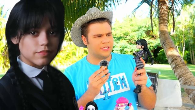 ТАЙНА УЭНСДЕЙ! WEDNESDAY X MONSTER HIGH Обзор  от Биги Венсдей Монстер Хай
