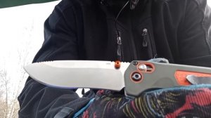 Мнение о ноже Benchmade Grizzly ridge (он вам не Bugout)