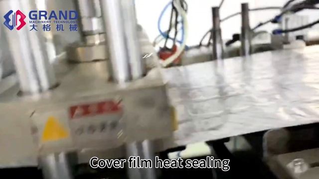 Grand machinery automatic paste sauce blister packing machine#blisterpackingmachine