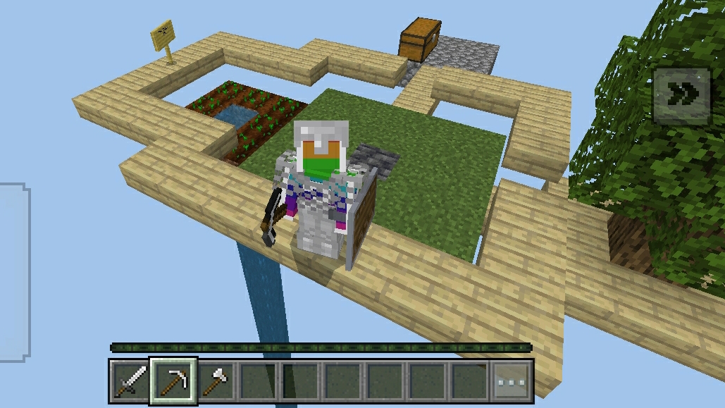 One block.#5. Новый домик.