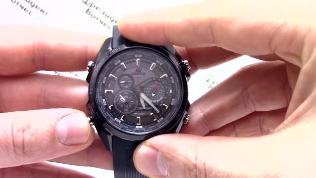 Часы Casio EDIFICE EQS-500C-1A1 [EQS-500C-1A1ER] - видео обзор от PresidentWatches.Ru смотреть онлайн