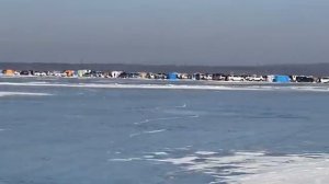 Тавричанка. Лагуна. Зимняя рыбалка.