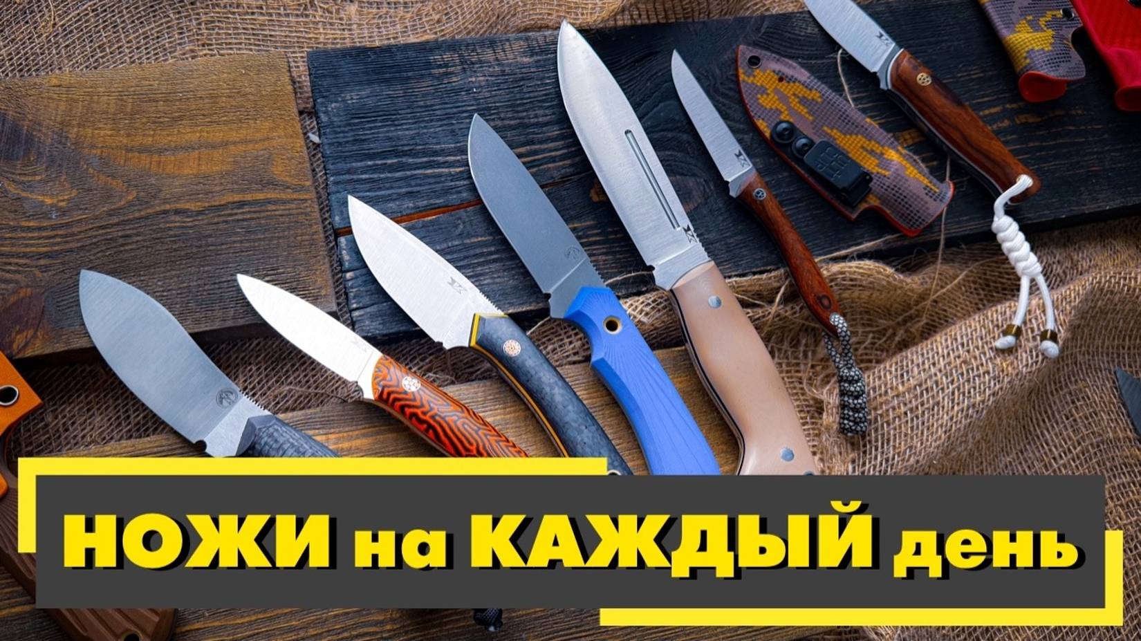 УДОБНЫЕ и КРАСИВЫЕ | Обзор ножей для РАЗНЫХ задач смотреть онлайн